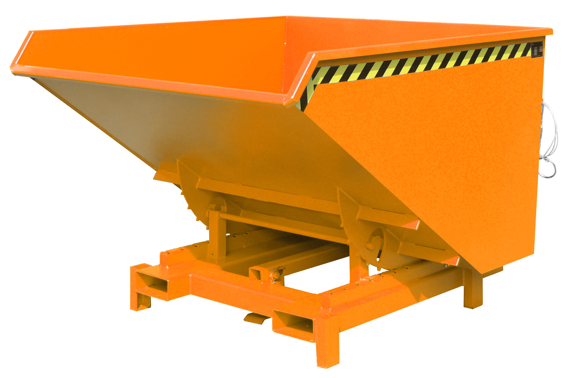 1 - Behälter  Schwerlast-Kipper SK 2100, 2,10 m³, lackiert, RAL 2000 Gelborange