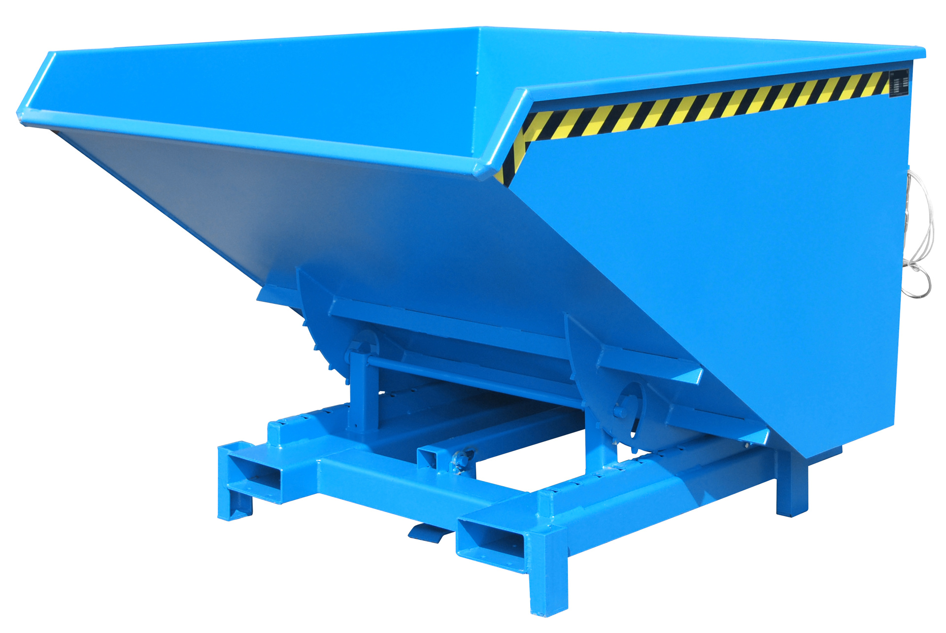 1 - Behälter  Schwerlast-Kipper SK 2100, 2,10 m³, lackiert, RAL 5012 Lichtblau
