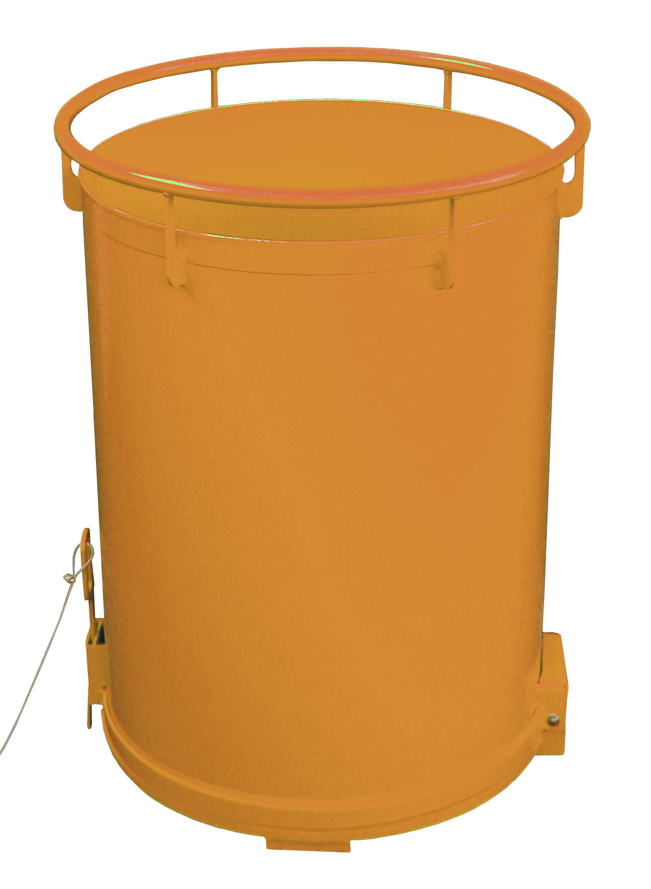 1 - Behälter Rundbehälter RB 450, 0,45 m³, lackiert, RAL 2000 Gelborange