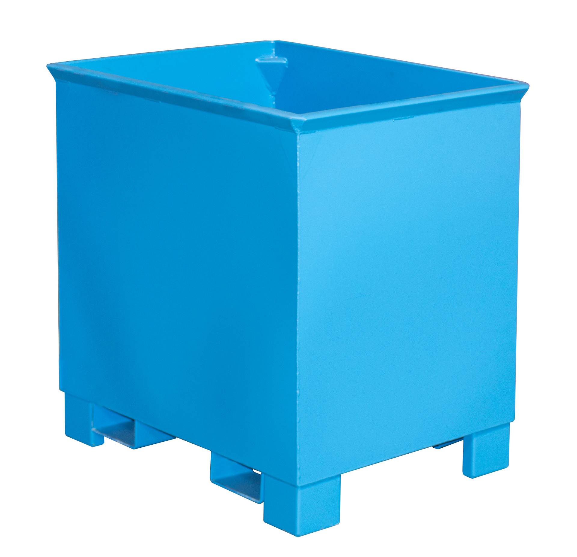 1 - Behälter  Kasten C 30, 0,30 m³, lackiert, RAL 5012 Lichtblau