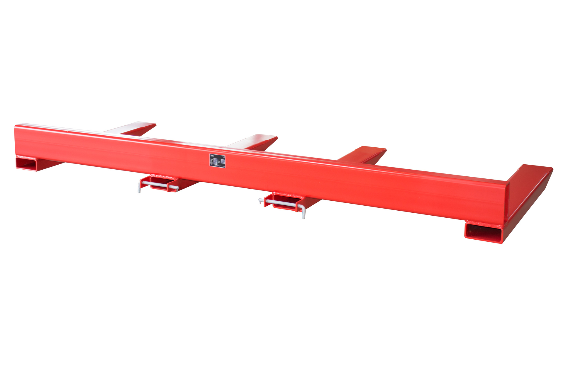 1 - Langguttransport Langguttraverse LGT 2,5, lackiert, RAL 3000 Feuerrot