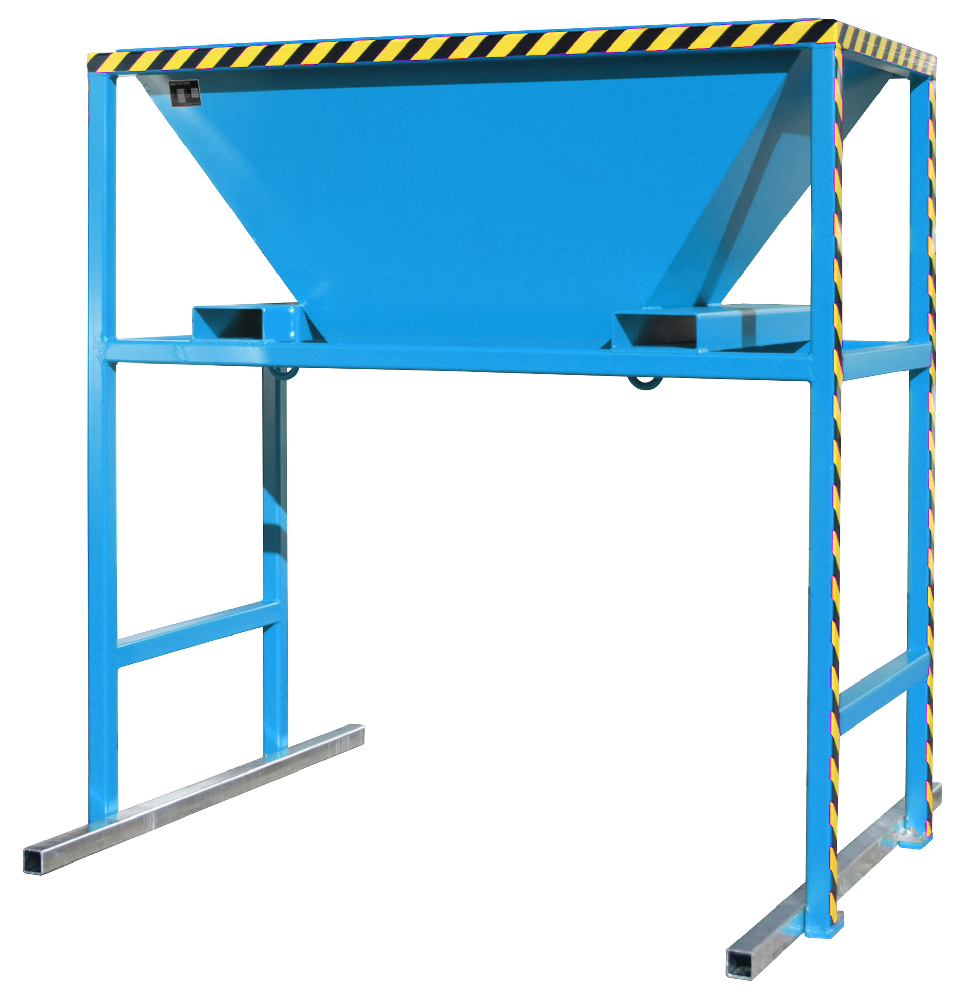 1 - Befülltrichter  Befülltrichter BTM, lackiert, RAL 5012 Lichtblau