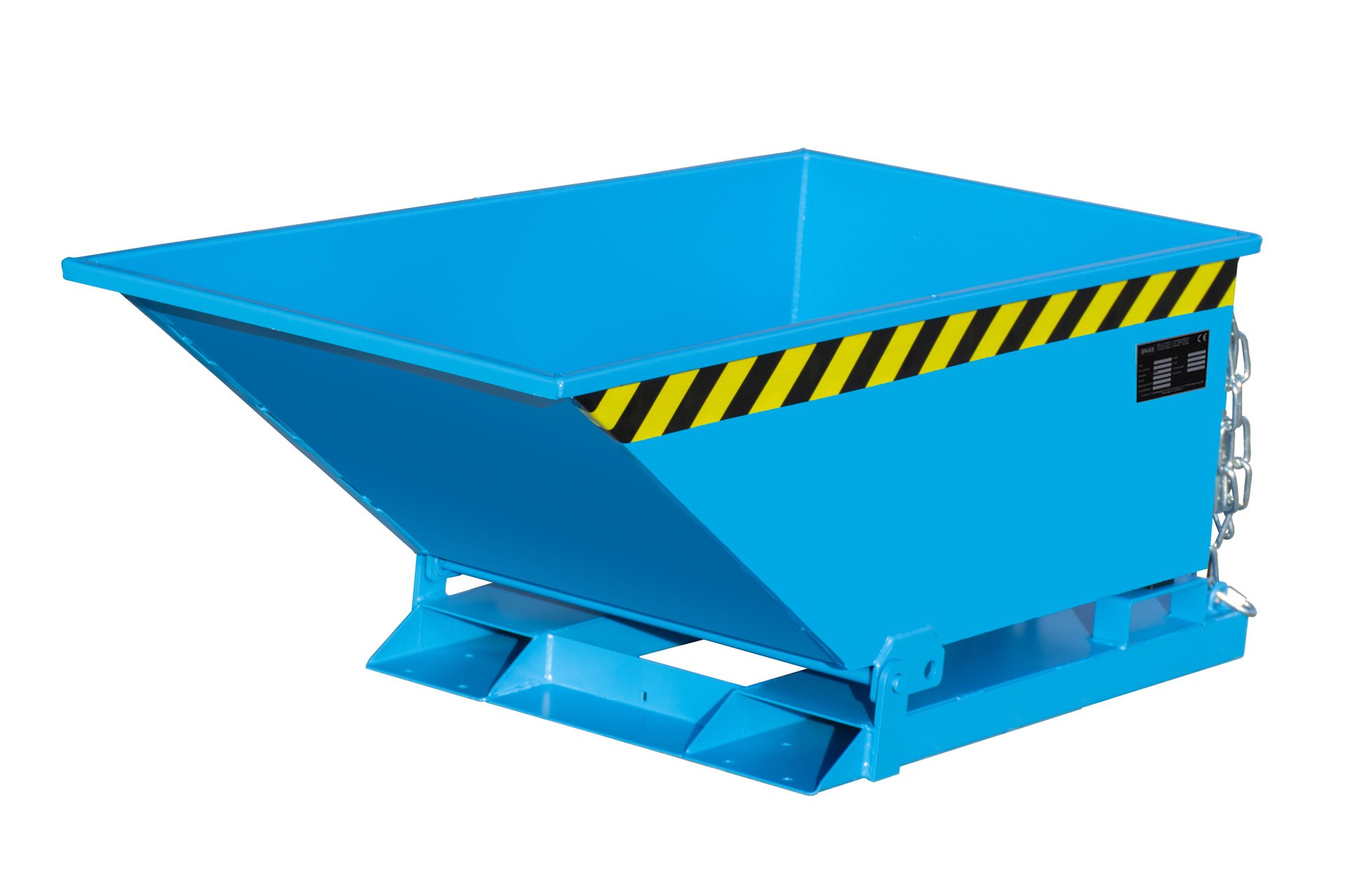 1 - Kipper  Kippmulde KN 250, 250 l, lackiert, RAL 5012 Lichtblau
