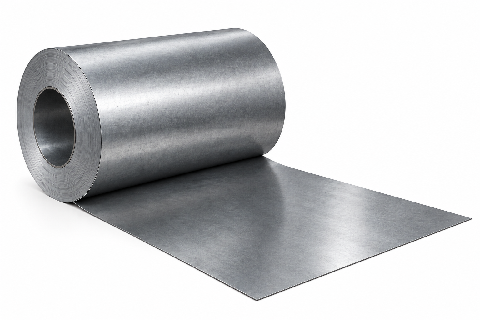 1 - Coil Stahl-Coil 1000x1250x0,75 mm Band beschichtet RAL 9007 S220GD+Z 25my Pol RAL9007+SF/RSL