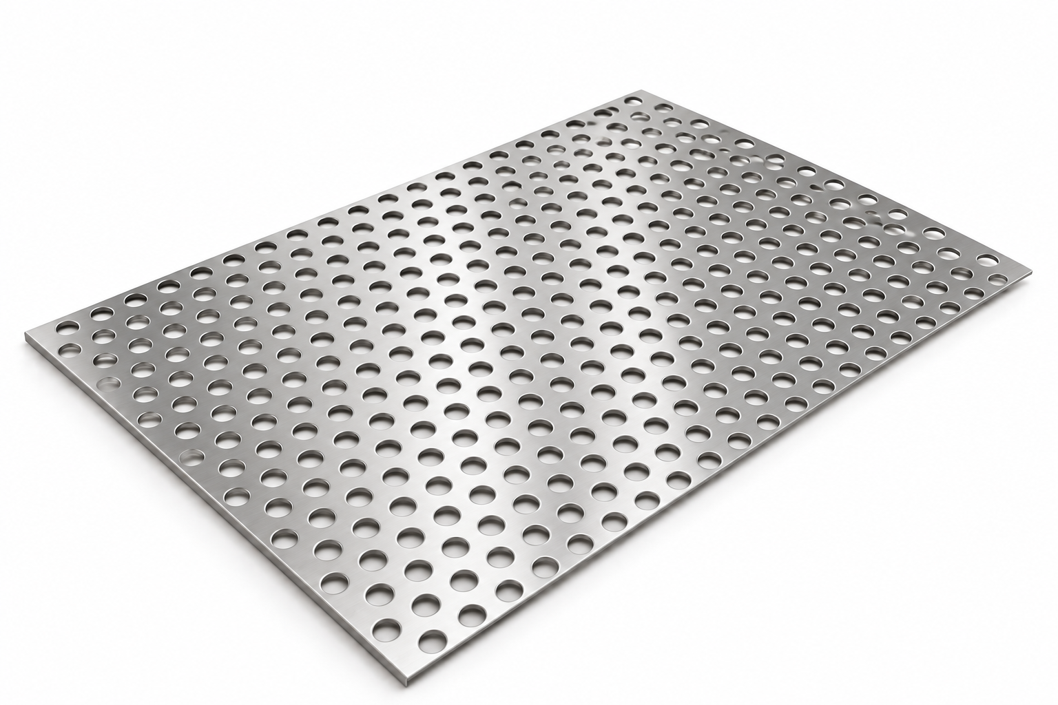 Lochblech Rostfreier Stahl Lochblech Rostfreier Stahl 1.4301/1.4307 2000x1000x2 R10 T15 40.3%