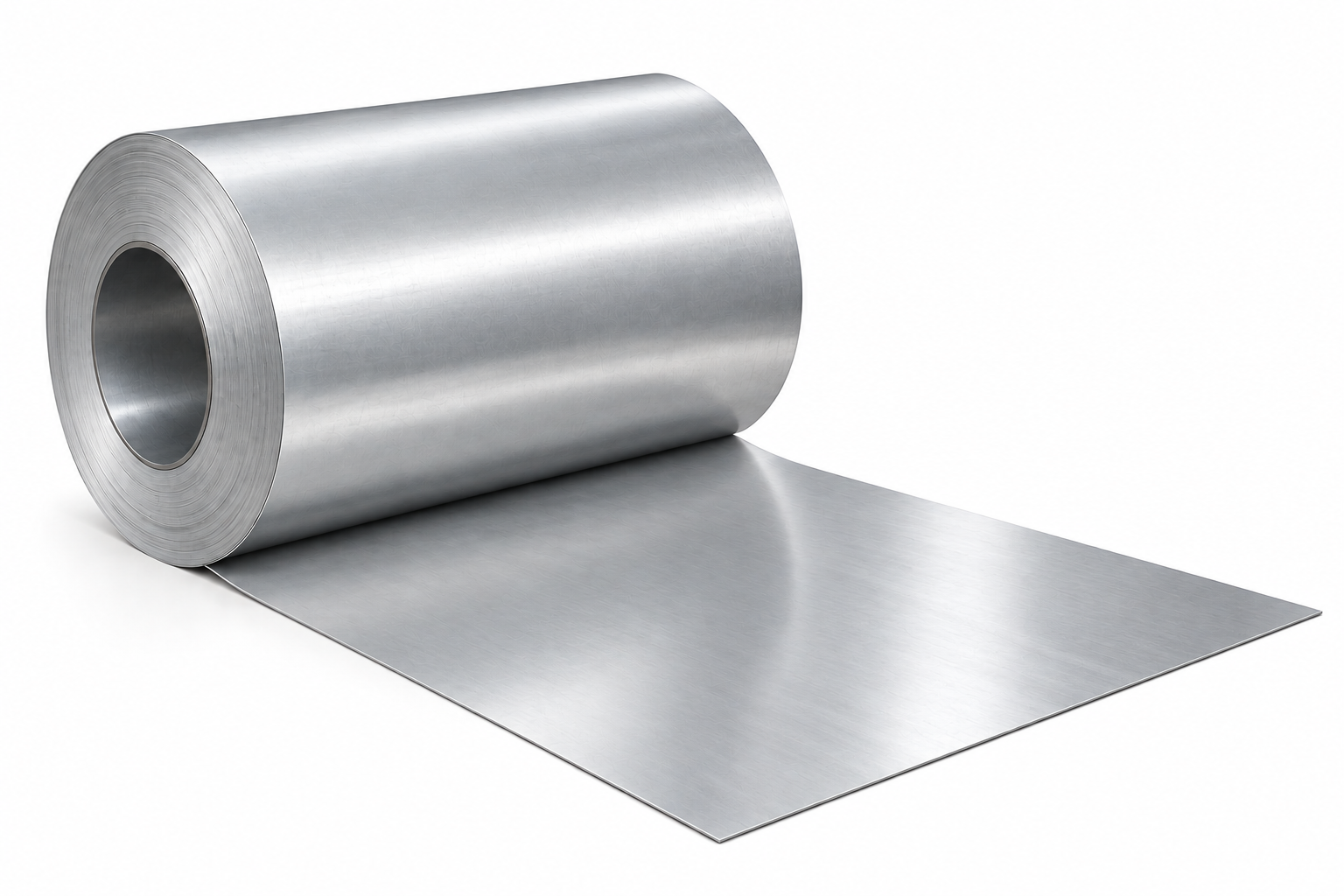 1 - Coil Aluminium-Coil 1000x1000x1,5 mm Al 99,5 H14/H24 gewalzt