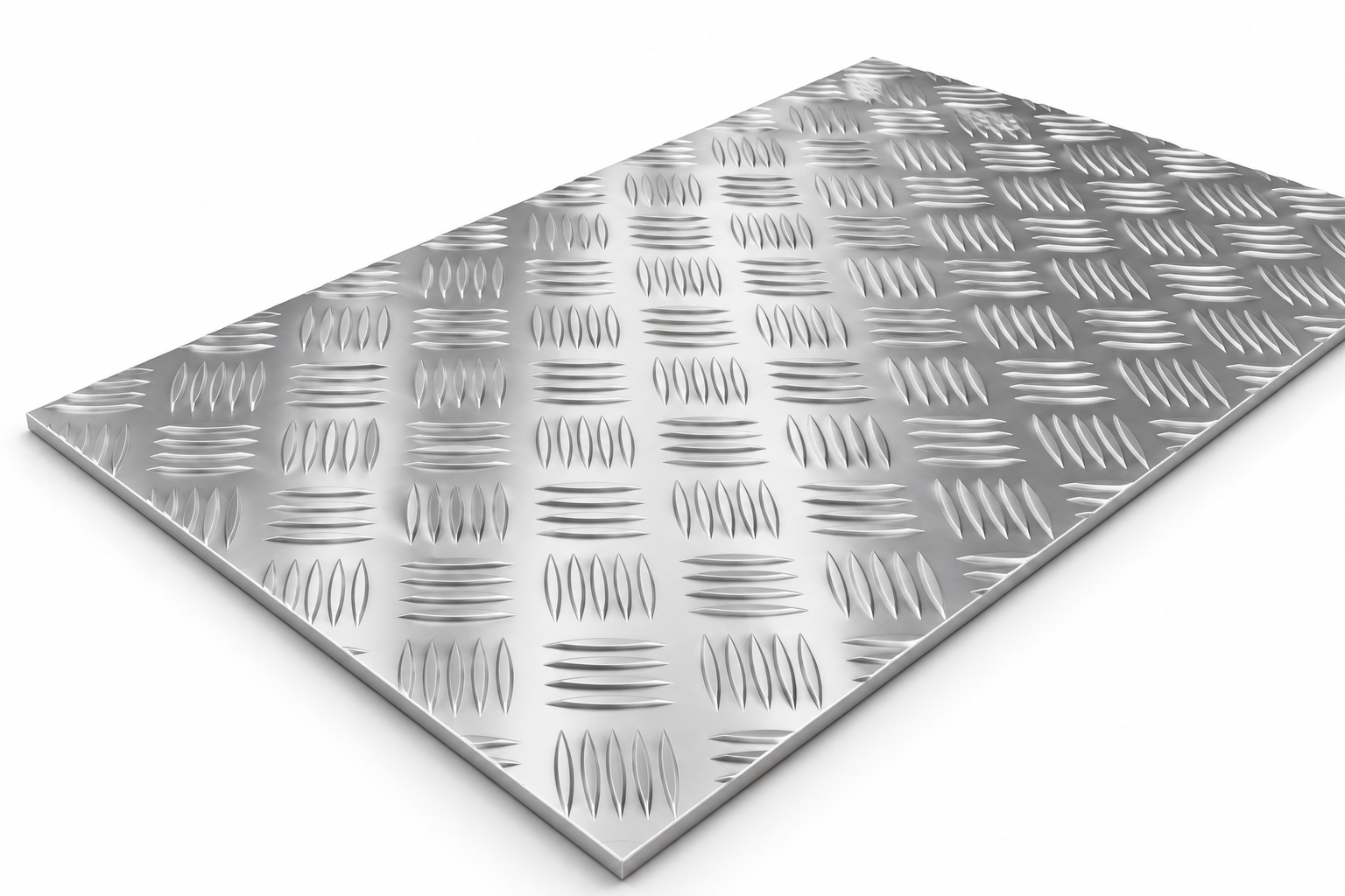 Riffelbleche Aluminium-Warzenblech 2500x1250x2,5 mm AlMg3 H114 Quintett