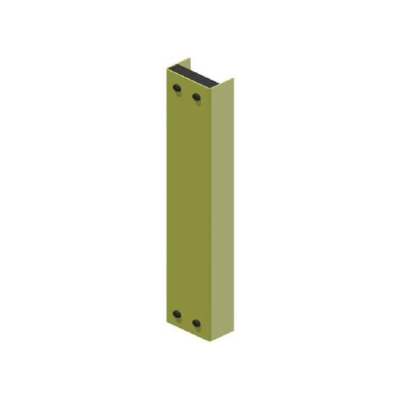 1 - Palettenregale Stützenschutz P90, 670 mm hoch