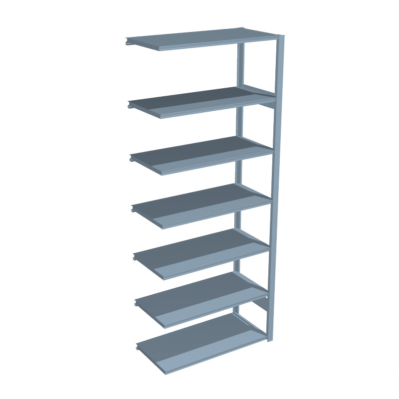 1 - Fachbodenregale Fachbodenregal HI280 Anbaufeld 2500 x 1000 x 500 mm, 7 Fachböden