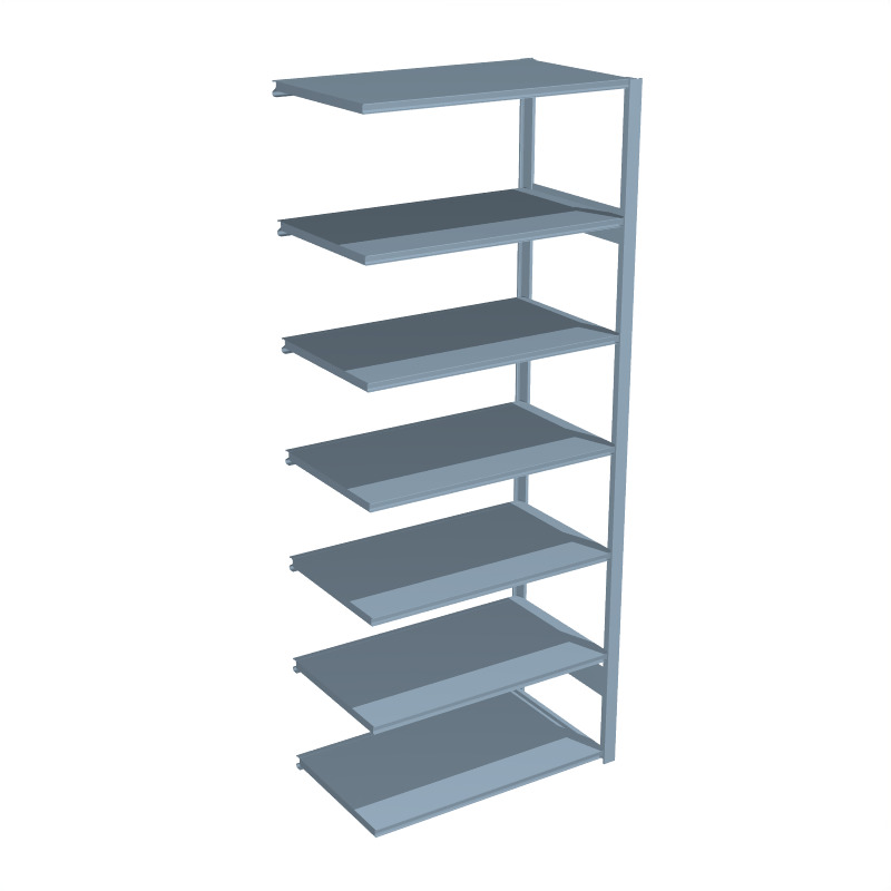 1 - Fachbodenregale Fachbodenregal HI280 Anbaufeld 2500 x 1000 x 600 mm, 7 Fachböden