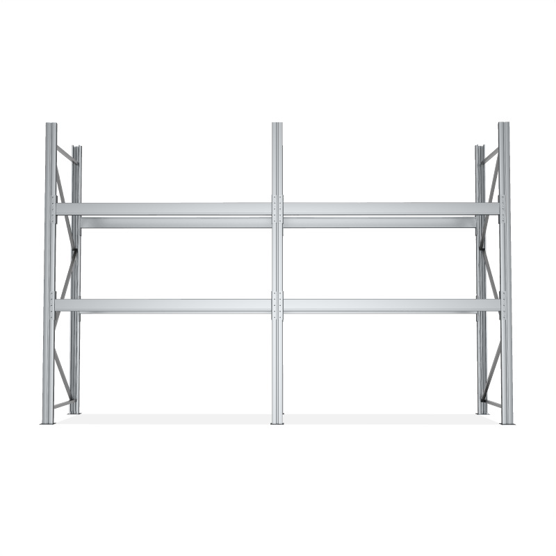1 - Palettenregale Palettenregal P90+ Anbaufeld 2500 x 1800 x 1100 mm, 2 Ebenen, 750 kg pro Palette