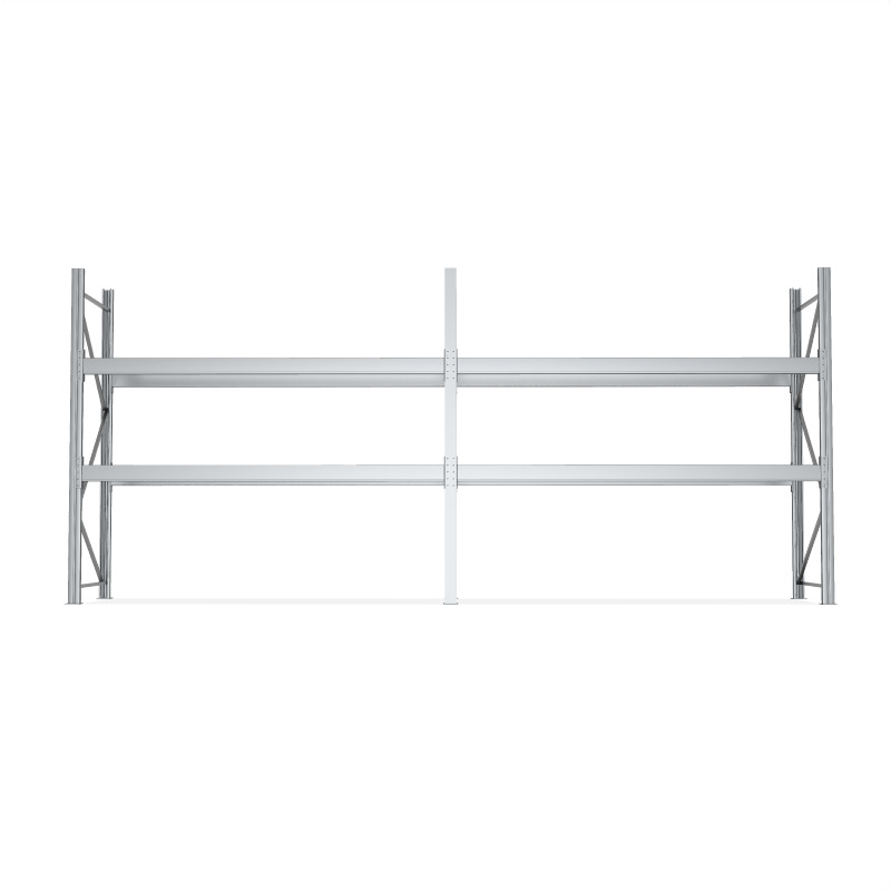 1 - Palettenregale Palettenregal P90+ Anbaufeld 2500 x 2700 x 1100 mm, 2 Ebenen, 750 kg pro Palette