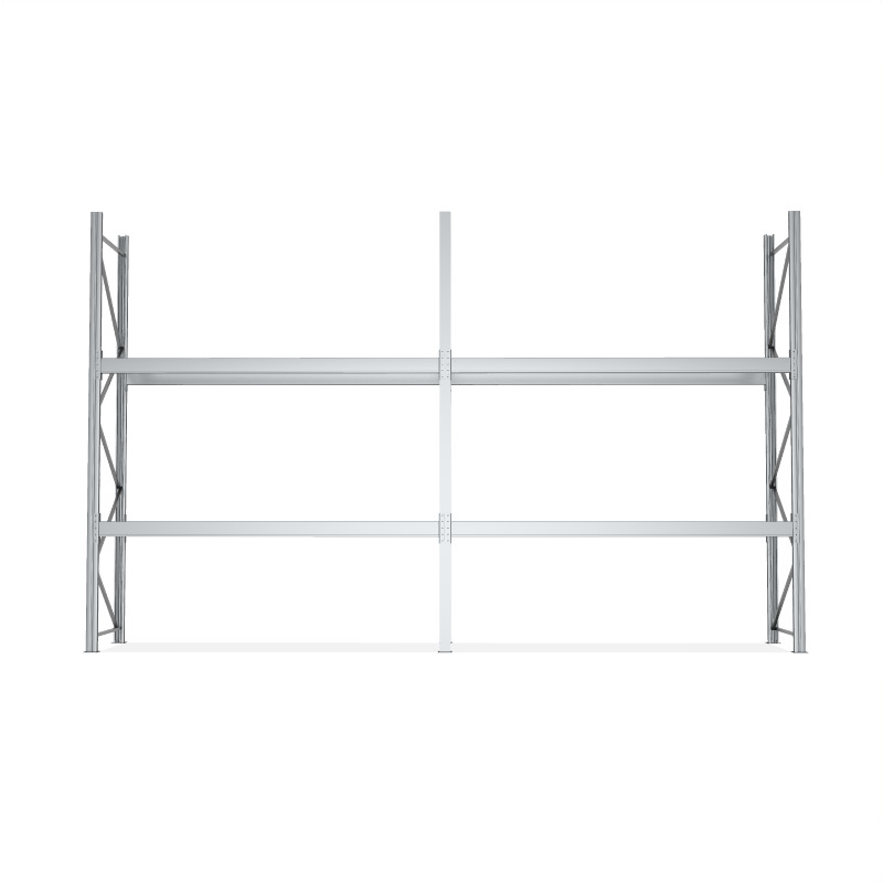 1 - Palettenregale Palettenregal P90+ Anbaufeld 3500 x 2700 x 1100 mm, 2 Ebenen, 1000 kg pro Palette