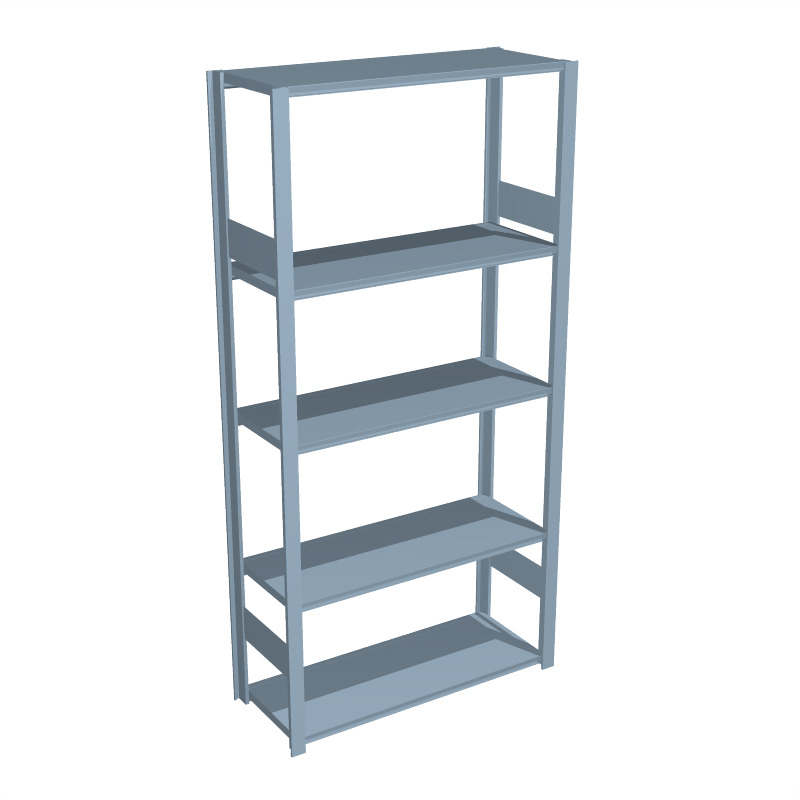1 - Fachbodenregale Fachbodenregal HI280 Ultra Grundfeld 2100 x 1000 x 400 mm, 5 Fachböden