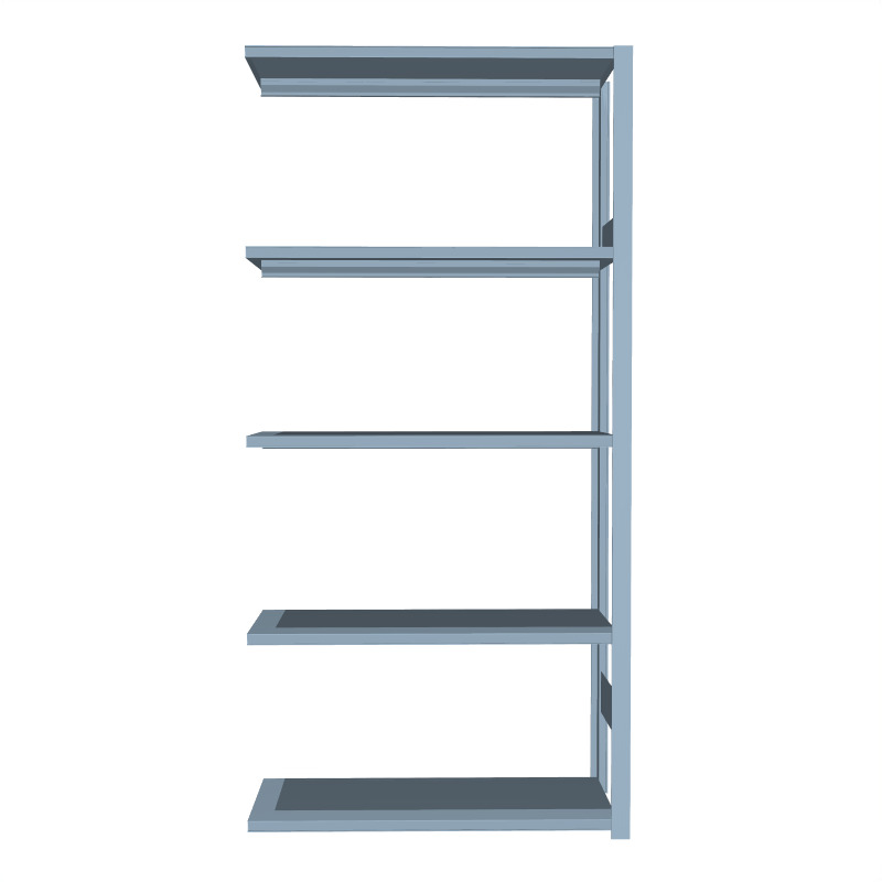1 - Fachbodenregale Fachbodenregal HI280 Ultra Anbaufeld 2100 x 1000 x 500 mm, 5 Fachböden