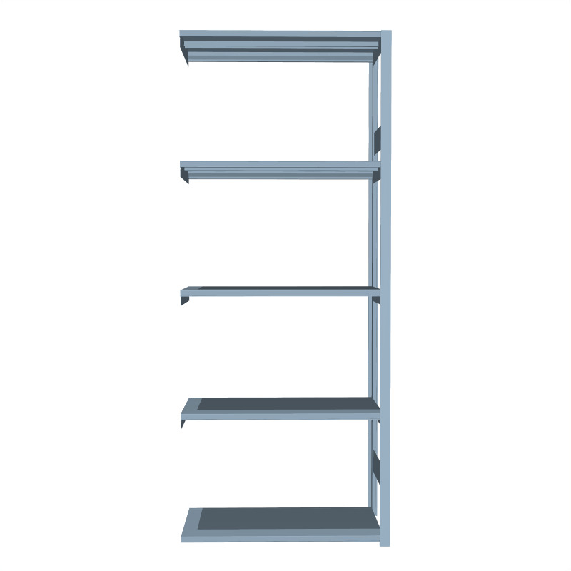 1 - Fachbodenregale Fachbodenregal HI280 Ultra Anbaufeld 2500 x 1000 x 600 mm, 5 Fachböden