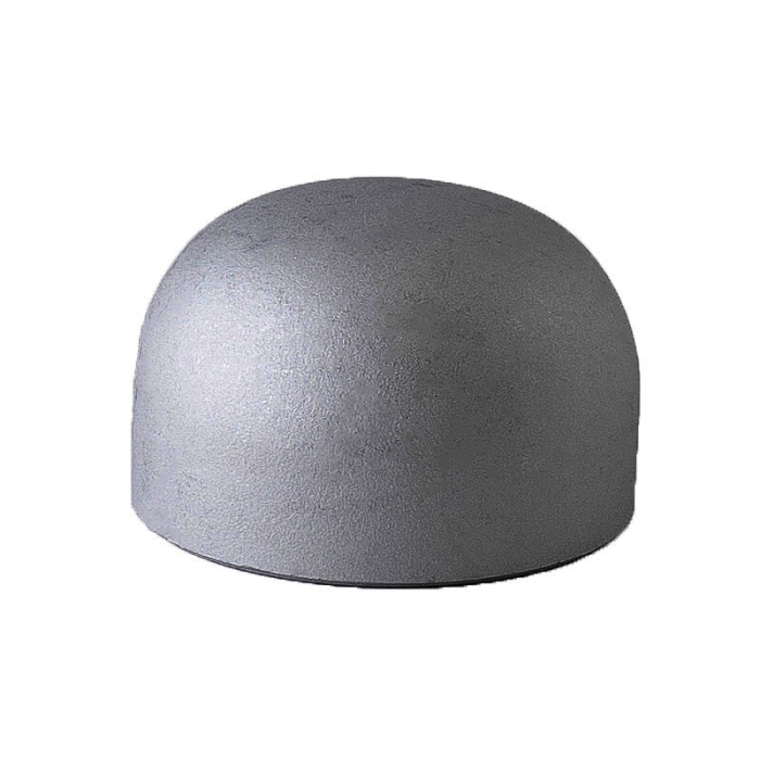 Endkappen Edelstahl-Endkappe 42,4x2 mm 1.4307 gepresst EN 10253-4 type A Tabelle A.7 (kurze Ausführung) flach