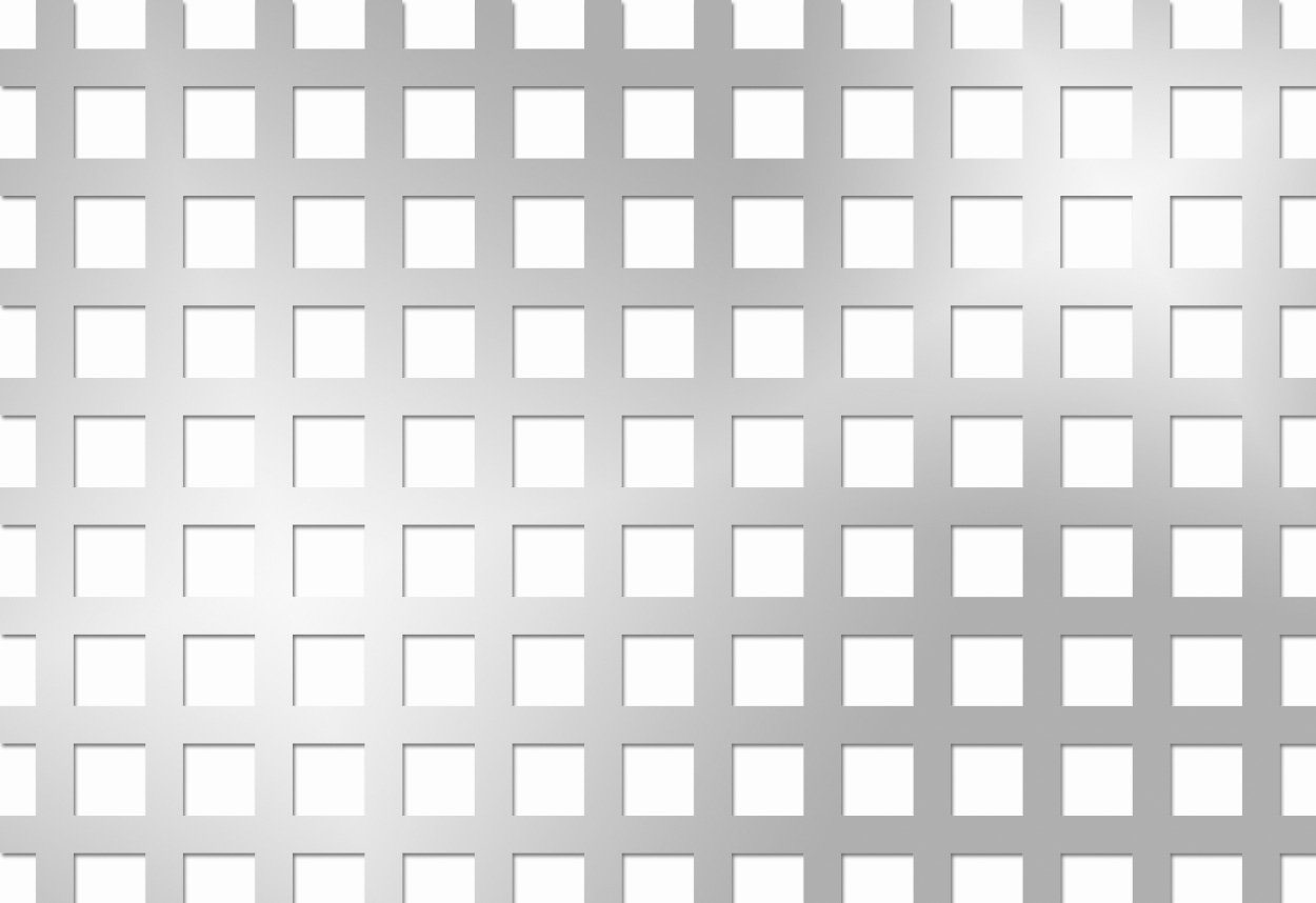 Lochblech Rostfreier Stahl Lochblech Rostfreier Stahl 1.4307 1000x2000x1 C10 U15 44.4%