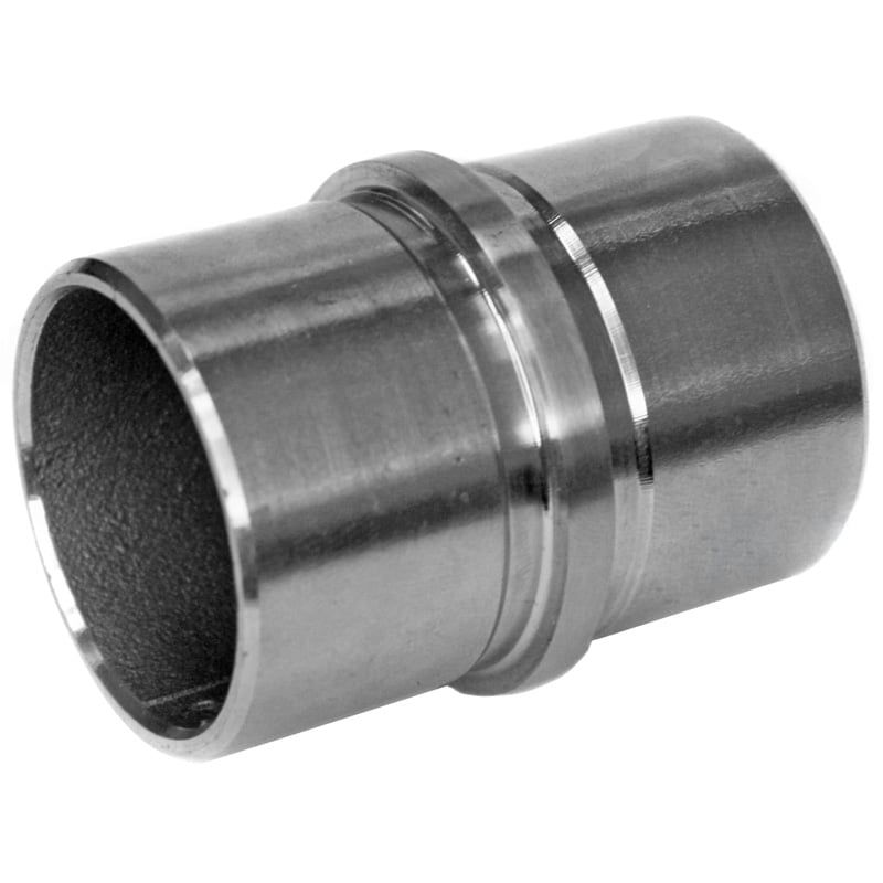 1 - Handlauf 42,4x2mm Verbinder für 42,4x2mm AISI 304 SATINIERT