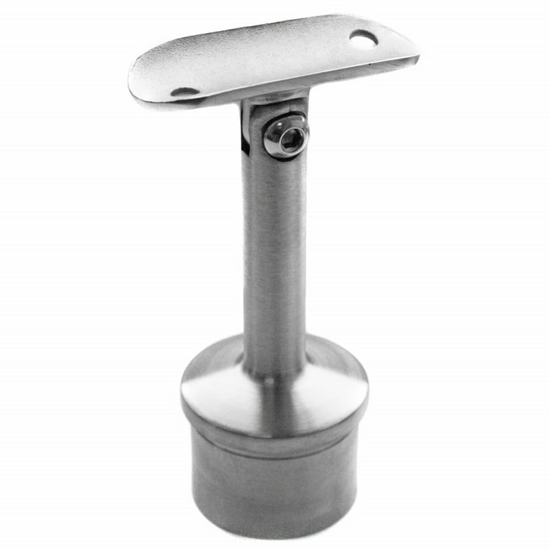 1 - Handlauf 42,4x2mm Verstellbare Handlaufstütze 42,4x2mm AISI 304 SATINIERT
