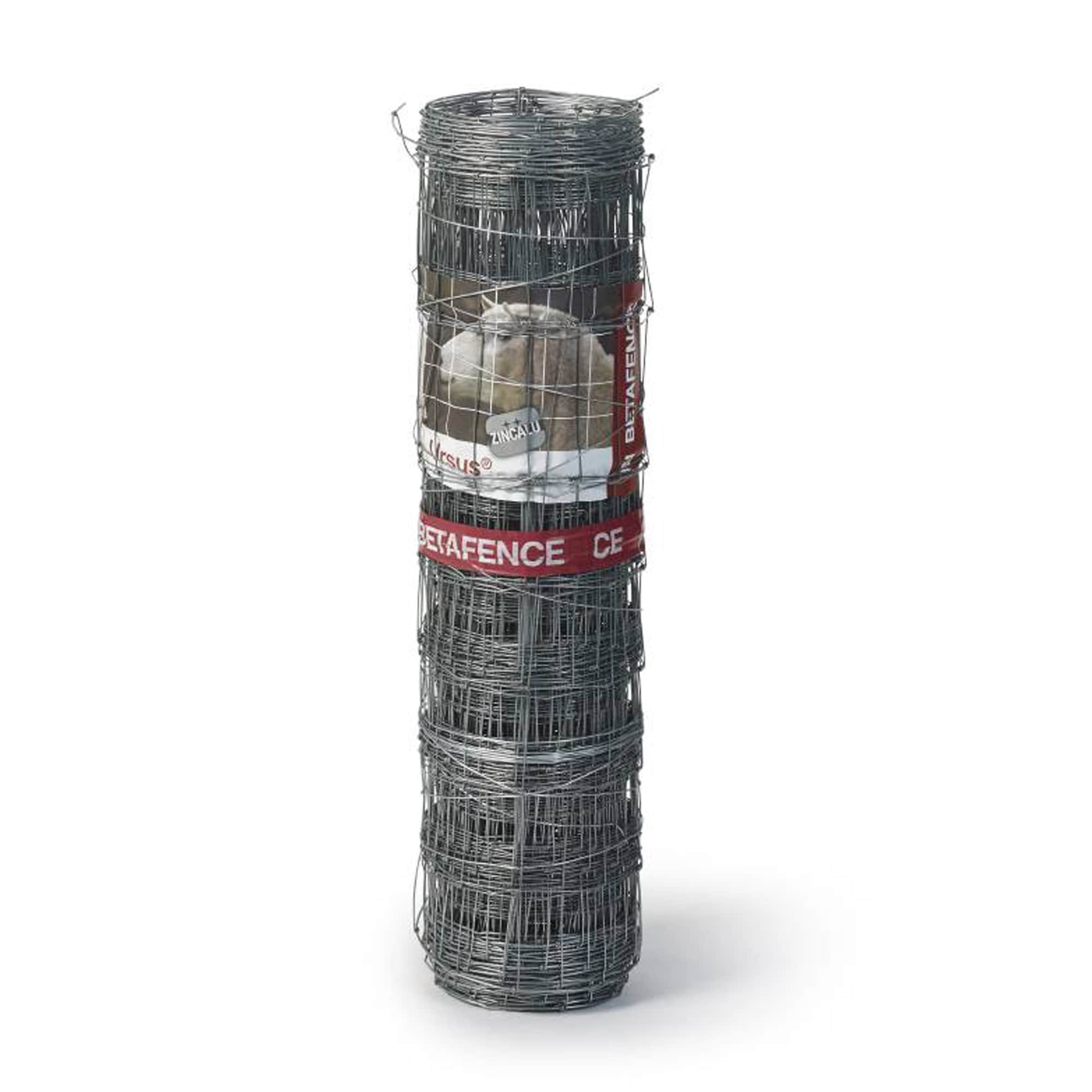 1 - Knotengeflecht Rollenware Weidezaun (verzinkt) Höhe: 1450mm Länge: 50 Meter Maschentyp 19/15